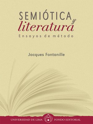 cover image of Semiótica y literatura